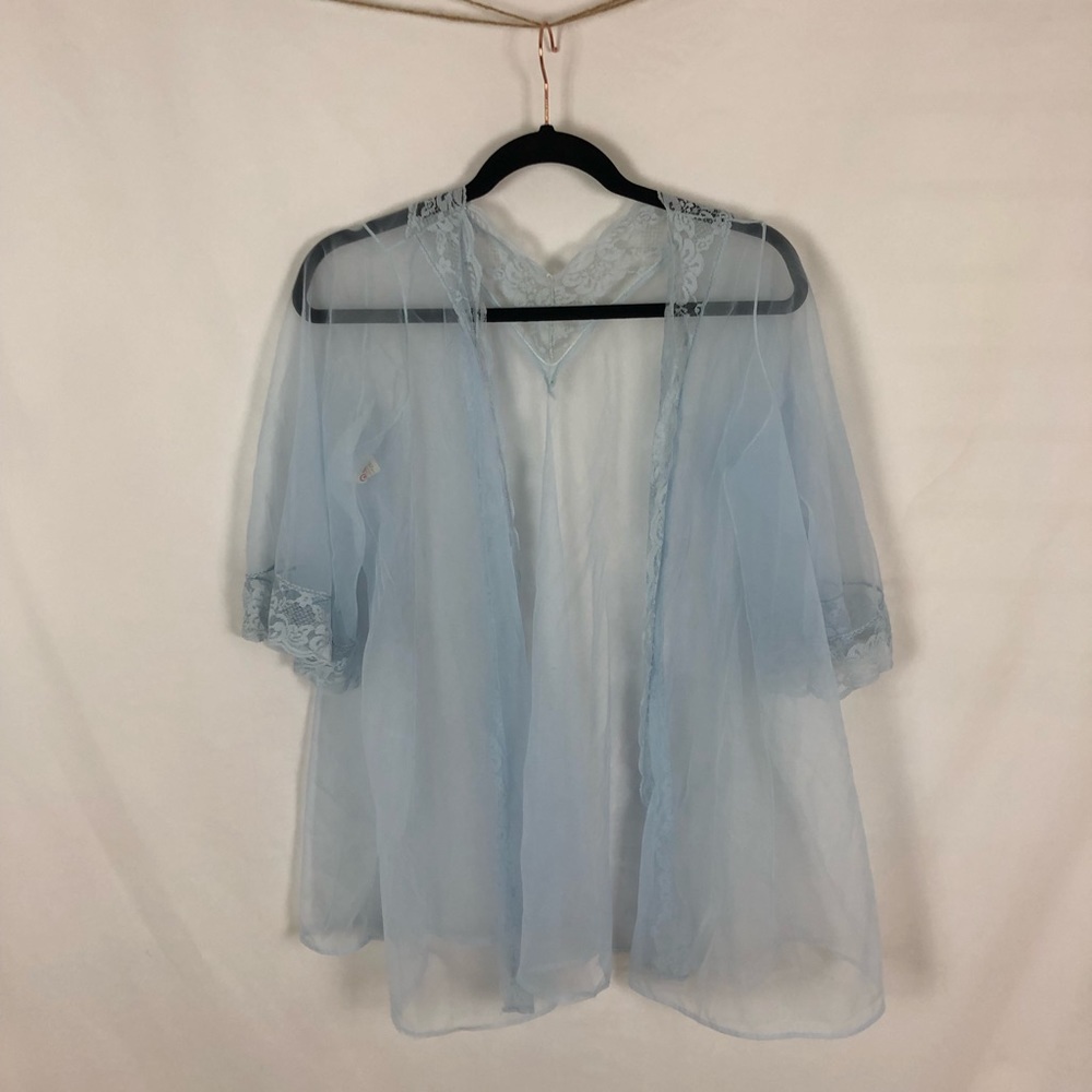 Vintage Sheer Peignoir